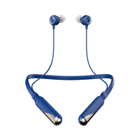 IPX-4 tahan air untuk Bluetooth Neckband Headset kontrol Volume earphone Olahraga & headphone