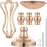 Nouveau modèle de support métallique polyvalent pour la décoration de mariage, de fête et de la maison, articles de décoration, lanternes, centres de table, porte-bougies, supports à fleurs