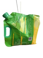 Food Grade Reusable Spout Pouch With Handle Moisture Proof Storage Bag for Grain Nut Milk Juice Coffee
