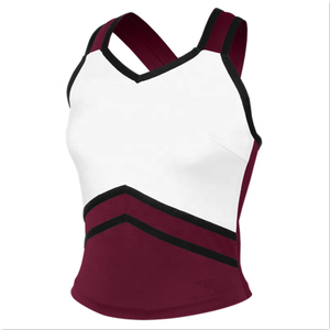 Uniformes de Porristas Negros SNG de Alta Calidad, Conjuntos de Falda para Mujeres y Niñas, Spandex/Poliéster, Ropa Deportiva para Equipos Campeones - Product Image 1