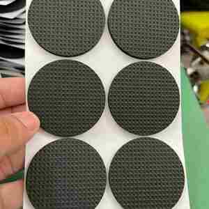Oval <b>Shelf</b> Soft 20mm 10mm Round Colorful Roll Floor Chair Bulk Self-adhesive Rug Protector Felt Pads Desk Furniture Felt Pad - Product Image 1