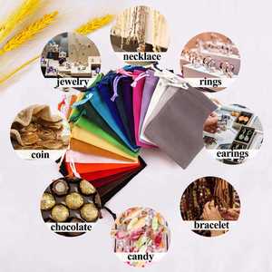 Bolsa de Terciopelo con Cordón para Joyería, Bolsa de Almacenamiento de Joyería, Bolsa de Regalo de Terciopelo Personalizada con Logotipo - Product Image 2
