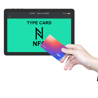 Tablet PC Android 14 Kustom dengan Layar Sentuh Nirkabel NFC POS WiFi 4G untuk Pembayaran di Bus, Smartphone, RAM 2/3/4GB, Pabrikan ODM