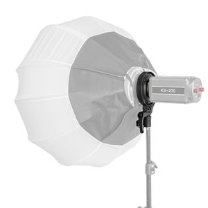 Adaptateur de photographie de la lumière vidéo COB pour la création de contenu Interviews Small Mount to Bowens Mount - Product Image 2