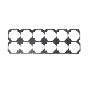 18650 2x9 Battery Holder,2*9 ABS Flame Retardant <b>Bracket</b> 18.4mm 18.5mm Hole, 19mm 20.2mm Pitch,2S9P Lithium Cell Holder 9S2P - Product Image 2
