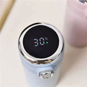 Thermos à paille en acier inoxydable pour enfants, 400ml, gourde thermique sous vide, anti-fuite, avec étui - Product Image 6