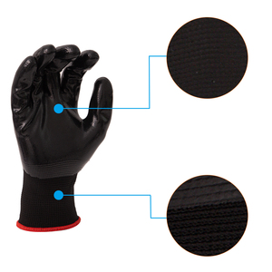 Sarung tangan tipis berkebun lapangan minyak perlindungan tenaga kerja sarung tangan olahraga lainnya Anti-Slip sarung tangan lapis nitril pancing keselamatan untuk pria dan wanita - Product Image 3