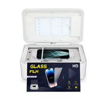 Nouvelle machine de découpe de film protecteur d'écran de téléphone portable en TPU hydrogel UV automatique