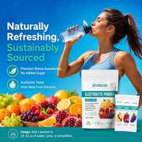 Poudre d'électrolytes Pureon en vrac en promotion, sans sucre, pour boisson sportive, pack varié pour adultes, OEM