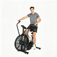 Vélo d'exercice en acier de qualité commerciale, résistance magnétique, écran LCD, transmission par chaîne, résistance réglable pour la maison/la salle de sport, fourni directement par l'usine