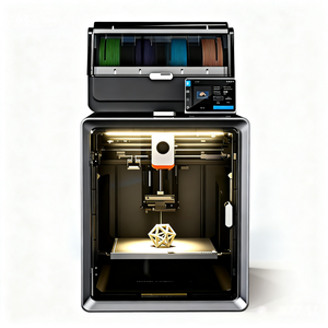 Large FDM <b>3D</b> <b>Printer</b> with Heated Bed and High-Temperature Hotend for Engineering Applications - Product Image 4