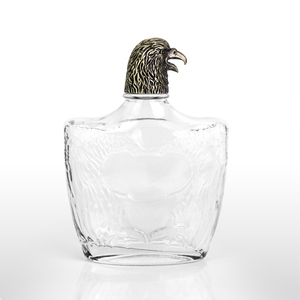 Versiegelte Leere Klare Mattschwarze Kristallglas-Korkflasche 500ml 750ml Nordische <span class=keywords><strong>Gin</strong></span> Whiskey Wodka Tequila Spirituosenflasche - Product Image 5
