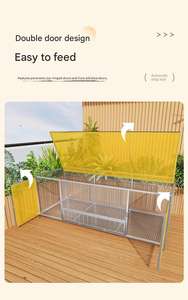 Gabbie per Polli, Anatre, Oche e Piccioni per Uso Domestico, Nidi per Allevamento Indoor, Prezzo Conveniente - Product Image 3