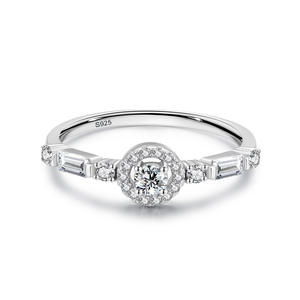 Gioielli Ada Pronti per la Spedizione, Basso MOQ 1pz, Nuova Moda Anelli da Donna in Vero Argento Sterling S925 - Product Image 1