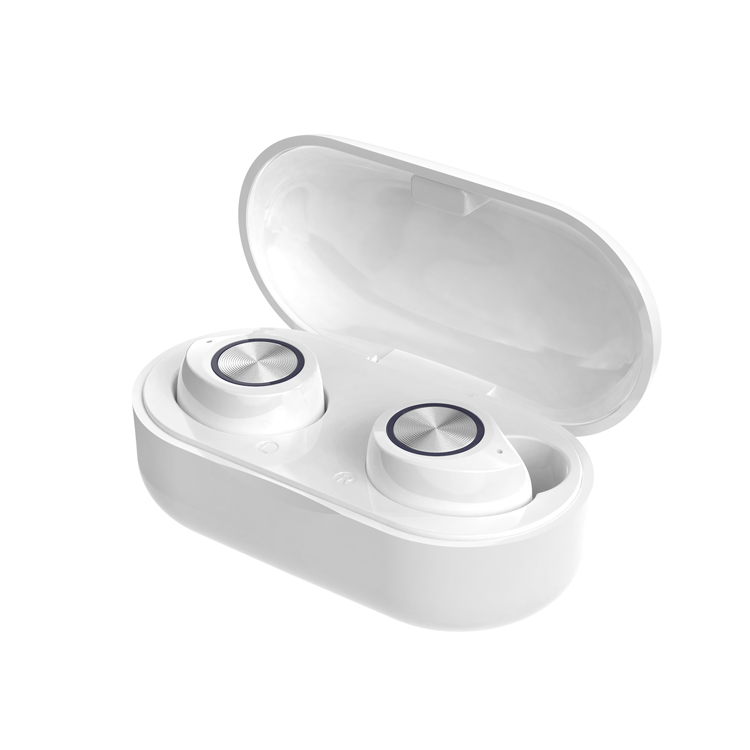 TW60 Mini Casque Bluetooth 5.0 Vrai Stéréo Sans Fil De Mouvement Avec Boîte De Recharge Micro Affichage De Puissance
