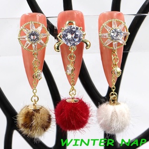 Paso Sico <span class=keywords><strong>2022</strong></span>, suministros <span class=keywords><strong>de</strong></span> manicura <span class=keywords><strong>de</strong></span> Año Nuevo <span class=keywords><strong>de</strong></span> <span class=keywords><strong>invierno</strong></span>, abalorios <span class=keywords><strong>de</strong></span> <span class=keywords><strong>uñas</strong></span> <span class=keywords><strong>de</strong></span> circón <span class=keywords><strong>de</strong></span> lujo con cadena colgante <span class=keywords><strong>de</strong></span> pompones redondos, Popular 3D - Product Image 2