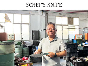 Damasco in acciaio curvo piccolo coltello da cucina affilato rasoio coltelli da cucina abbinamento colorato tessuto in fibra di vetro resina epossidica manico - Product Image 6