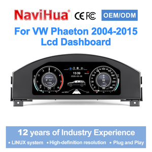 Navihua <b>for</b> VW Volkswagen Phaeton 2004-2015 LCD Dashboard Linux System Auto <b>Speedometer</b> <b>Car</b> <b>Digital</b> Cluster Instrument <b>Car</b> Gauge - Product Image 1