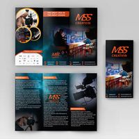 Layanan Percetakan Brosur Lipat Tiga, Selebaran, Flyer Kertas Seni Desain Bebas Kustom, Manual Instruksi, Menu, Katalog, Majalah