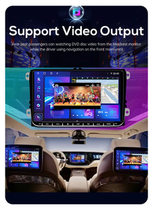 Bqcc 9 "IPS android13 không dây Carplay 1 + 32GB xe phương tiện truyền thông Máy nghe nhạc ASP GPS Wifi có máy ảnh cho VW/Passat/Polo/go - Product Image 4