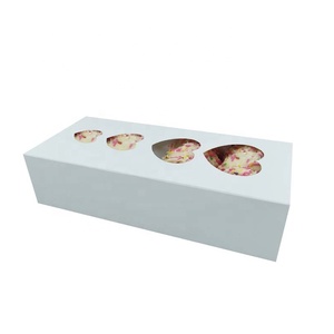 New design Customized Sweets and Chocolate paper packaging boxes with PVC window Chocolate packaging box