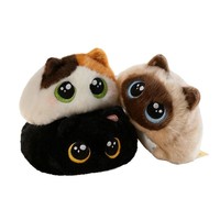 En gros, Mini porte-clés pendentif peluche chat bouffon, Certifié CE CPC, Personnalisable OEM, En stock