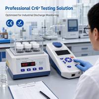 Analyseur portable de la qualité de l'eau au chrome hexavalent TR-105H, testeur de Cr6+ pour les eaux usées, surveillance d'urgence des eaux industrielles