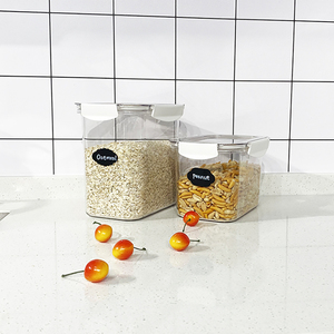 Storage Jar Kitchen Covers Food Storage Organization Containers Jar Seals Grain Kitchen Storage Containers