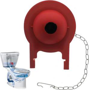 Kit de remplacement universel pour <span class=keywords><strong>clapet</strong></span> de <span class=keywords><strong>toilette</strong></span> de 3 pouces, compatible avec la plupart des vannes de chasse d'eau de 3 pouces <span class=keywords><strong>TOTO</strong></span> G-Max THU499S THU175S & 2021BP - Product Image 2