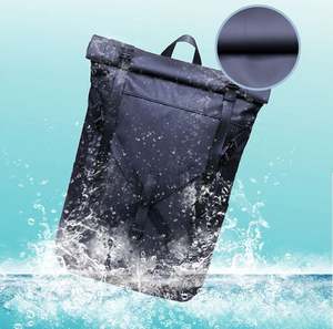 Sac à dos à rabat personnalisé tendance 2025, matériau imperméable, sac à dos de jour pour hommes d'affaires, sac à dos de voyage pour ordinateur portable - Product Image 3