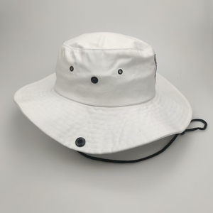 Chapeau seau en coton avec logo brodé Chapeau seau unisexe à large bord personnalisé <span class=keywords><strong>de</strong></span> haute qualité Pêcheur <span class=keywords><strong>de</strong></span> couleur unie pour femmes et hommes - Product Image 3