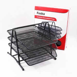 Văn phòng hiện đại và thanh lịch lưới văn phòng phụ kiện bàn tập tin Organizer thư SORTER chủ với Wire Mesh xây dựng - Product Image 6