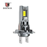 Système d'éclairage automobile ODM d'usine 8000Lm 6000K, phares LED Foco Turboes H4 H7, lampes LED pour voitures, Lampadas Faros