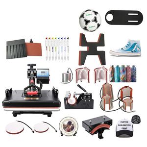 Freesub 15 Trong 1 Tumbler Chai <span class=keywords><strong>Mug</strong></span> T Áo Bóng Đá Truyền Nhiệt Máy Combo Máy Ép Nhiệt SB600B - Product Image 1