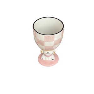 Tazza di calice in ceramica moderna di alta qualità con Design a cartoni animati regalo Souvenir per ragazze regalo - Product Image 1