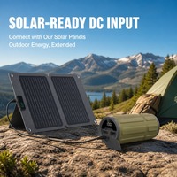 Power Bank Outdoor Kapasitas Besar 27000mAh Pengisian Cepat 22.5W Layar TFT USB-A/Type-C Siap Pengisian Daya Surya Input DC Kemasan Logo OEM
