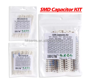 Kit de Muestras de Condensadores SMD 0603/0805/1206, Paquete de Resistencias Fijas de Chip al 1%, Kit Surtido de 1ohm a 10Mohm para Ensamblaje de PCB - Product Image 6