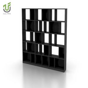 IULTRA Moderne Double Face Bibliothèque Diviseur Mural Grand Autoportant Bureau École Cloison Étagère Haute Bibliothèque Bibliothèque - Product Image 4