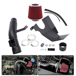 Nouveau système d'admission d'air froid pour moteur 1.5L I4 Turbo de 10e génération avec filtre rouge et matériel de montage pour modèles 2016-2021 - Product Image 3