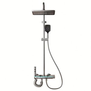 Conjunto de Ducha Inteligente con Pantalla LED, Agua Fría y Caliente, Sistema de Grifería con Teclas de Piano, Chorro de Lluvia Suave y Masaje, para Apartamento - Product Image 6