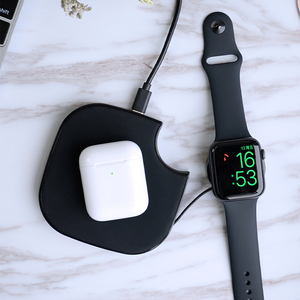 <span class=keywords><strong>Cargador</strong></span> rápido inalámbrico eléctrico 2 en 1 <span class=keywords><strong>de</strong></span> 10W <span class=keywords><strong>de</strong></span> nuevo diseño <span class=keywords><strong>de</strong></span> fábrica con protección OTP y <span class=keywords><strong>entrada</strong></span> <span class=keywords><strong>de</strong></span> 5V/2A para teléfonos móviles - Product Image 3