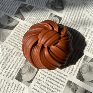 Plastic <b>Squishy</b> Chocolate Flower Roll Slow Rebound Toy Internet Popular Creative Soft and Moist Squeeze Cute - Product Image 2