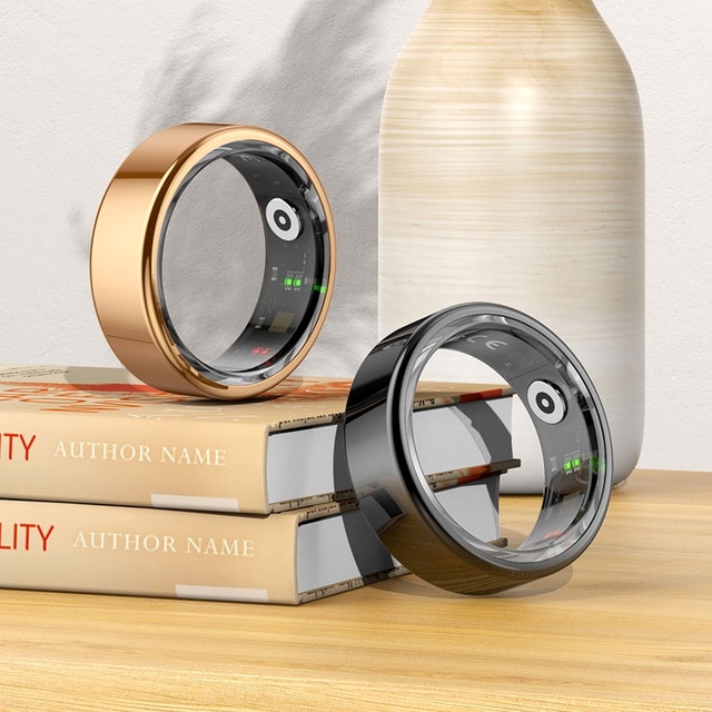 Yawell 2025 New Arrival Women Heart Rate Sleep Monitor Intelligent Ladies Health Tracker R02 Smart Rings