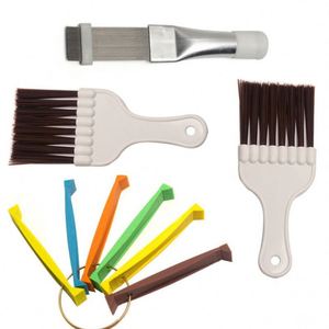 Cepillo de plástico para limpiar aletas de condensador de aire acondicionado y refrigerador, juego de herramientas de limpieza, regalo - Product Image 1