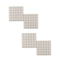 Plaque en plastique ABS de qualité supérieure 6x6, multicolore, très vendue, pièces de rechange pour blocs de construction DIY, pour modélisme n°3958