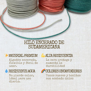 Unisex Handmade Fine Beaded <b>Bracelets</b> Adjustable Waxed Thread with <b>Stainless</b> <b>Steel</b> for Smiley Face Charm Gift for Women and <b>Men</b> - Product Image 2