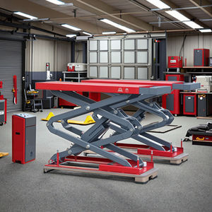 AUTOKE 3500kg kunci listrik dalam tanah gunting hidrolik pengangkat penuh kerekan mobil perbaikan otomatis - Product Image 1