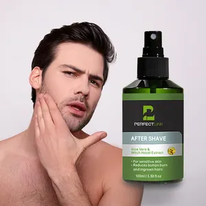 Custom After Shave Gel Calms Redness Irritation Hydrating Skin Bumps Shaving Gel for Men After Shave Spray