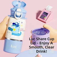 Bouteille d'eau isotherme en acier inoxydable pour la randonnée, la gym, le travail, les voyages, l'école, la voiture – Nouvelle mode, mini-gobelet mignon pour usage quotidien – Vente en gros