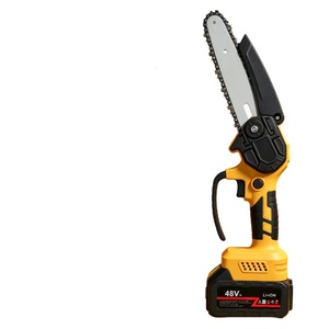Mini Motosierra Inalámbrica de 21V, Sierra para Madera de 4 Pulgadas, para Cortar Madera, Talar y Bricolaje, Ligera, con Garantía 54411378 - Product Image 2